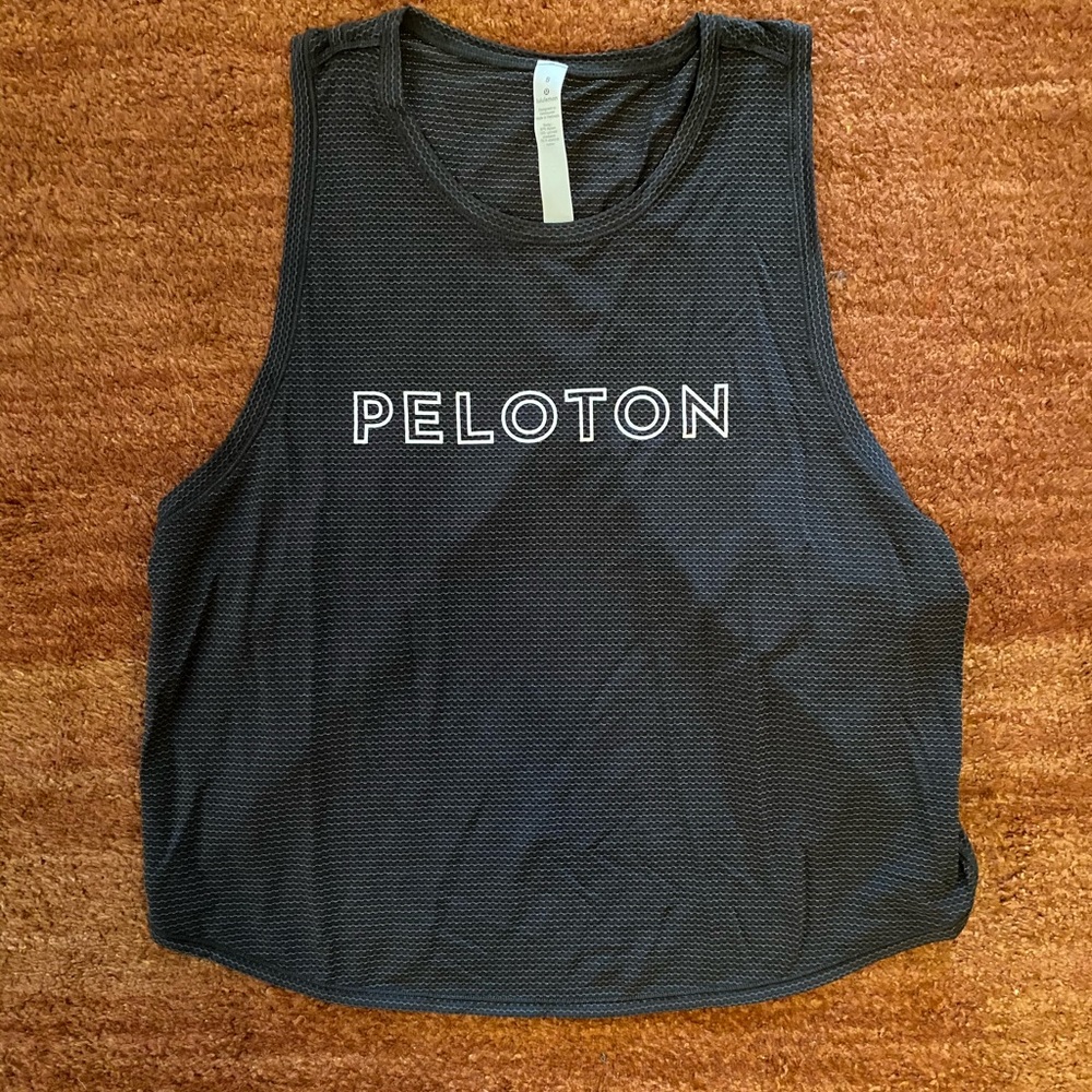 Peloton lululemon fast as light mesh tank NEW